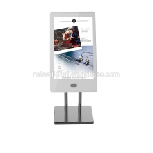 13.3inch lcd interactive advertising magic mirror , thin makeup mirrors for jewelry or gold store